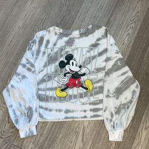 Chaser Brand Mickey Mouse sweatshirt.